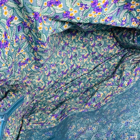 🌸Vera Bradley Campus Backpack Sloth Hanging Around Spring Break - Picture 7 of 9